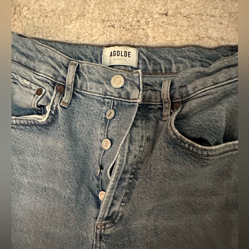 Agolde Riley cropped Jean - Picture 4 of 5